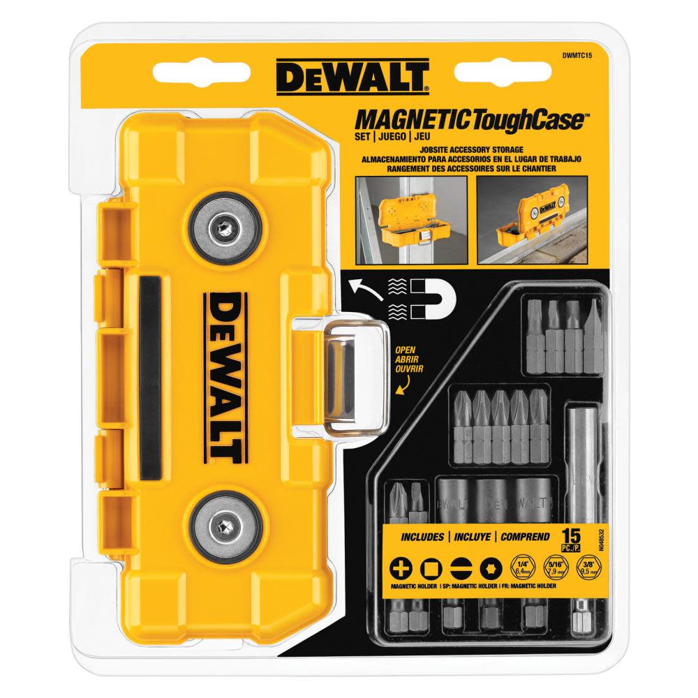 DEWALT MAGNETIC TOUGH CASE CONTAINER (DWMTC15) - Ascmtools