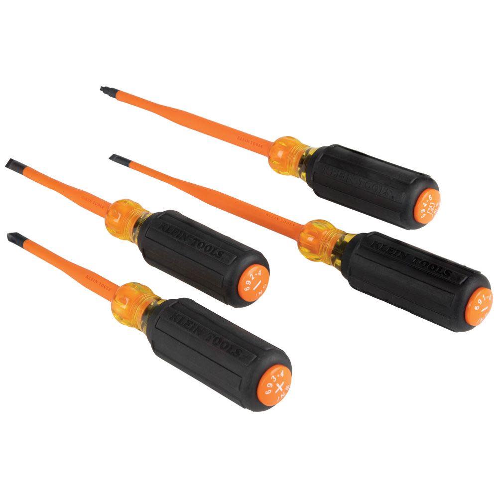 Klein Tools Slim-Tip Insul Screwdrivers 4-pc - Ascmtools
