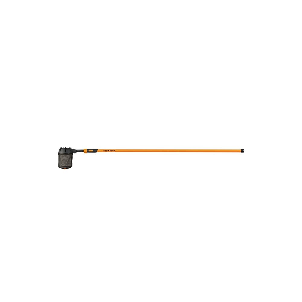 Fiskars Orange/Black 7 12′ Extendable Fruit Picker Tool - Ascmtools