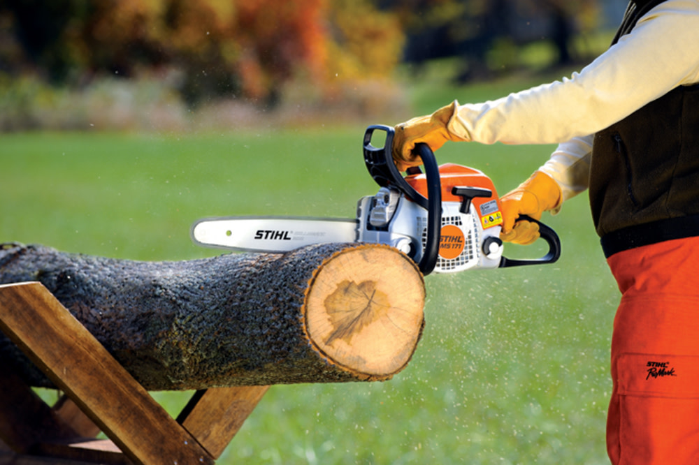 Stihl MS 171 Lightweight Gas Powered Chainsaw – 16 In - Ascmtools