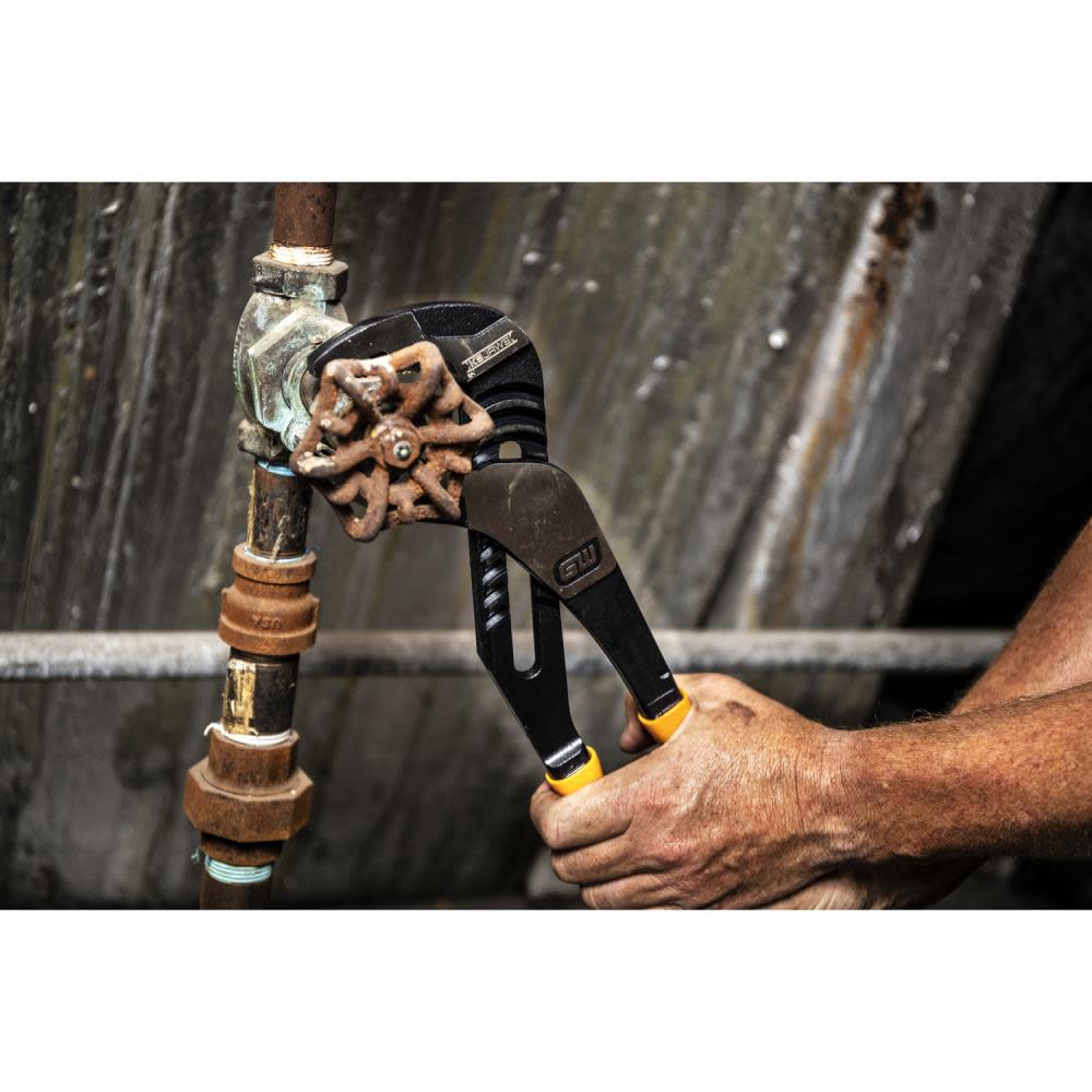 GEARWRENCH 12″ Pitbull K9 Straight Jaw Dual Material Tongue and Groove Pliers - Ascmtools