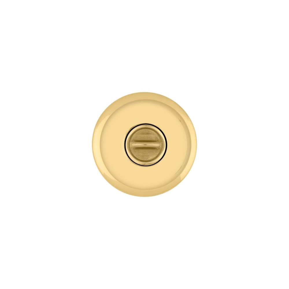 Kwikset Polished Brass Bed/Bath Juno Privacy Door Knob - Ascmtools