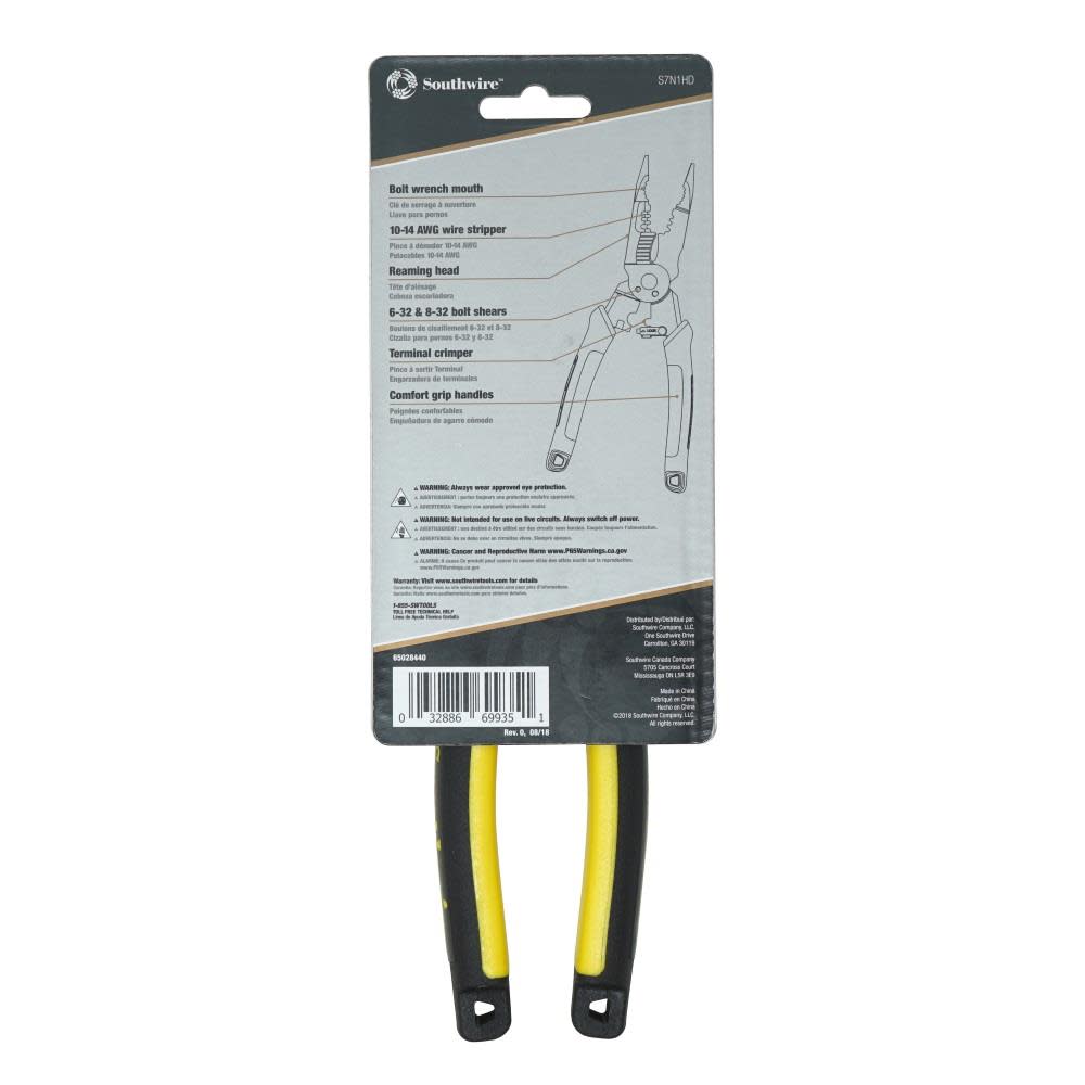 Southwire Multi Tool Pliers 7 In 1 - Ascmtools
