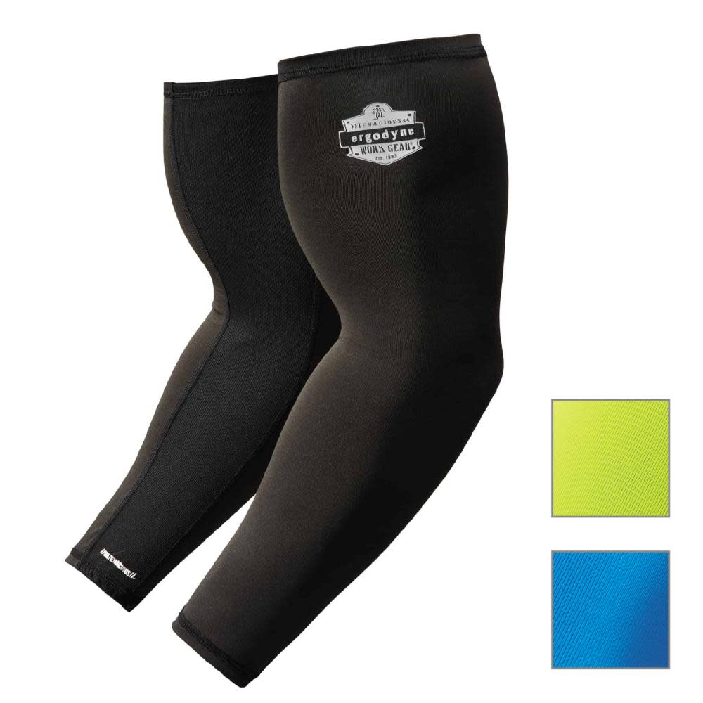 Ergodyne Chill Its 6690 Black Cooling Arm Sleeves XL - Ascmtools