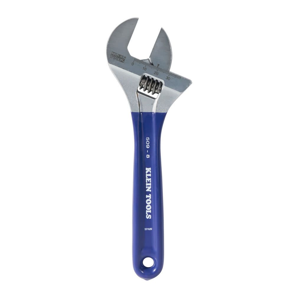 Klein Tools 8In Wide Jaw Adjustable Wrench - Ascmtools