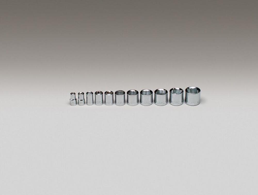 Wright Tool 3/8 In. Drive 11 pc. Special 8 pt Socket Set - Ascmtools