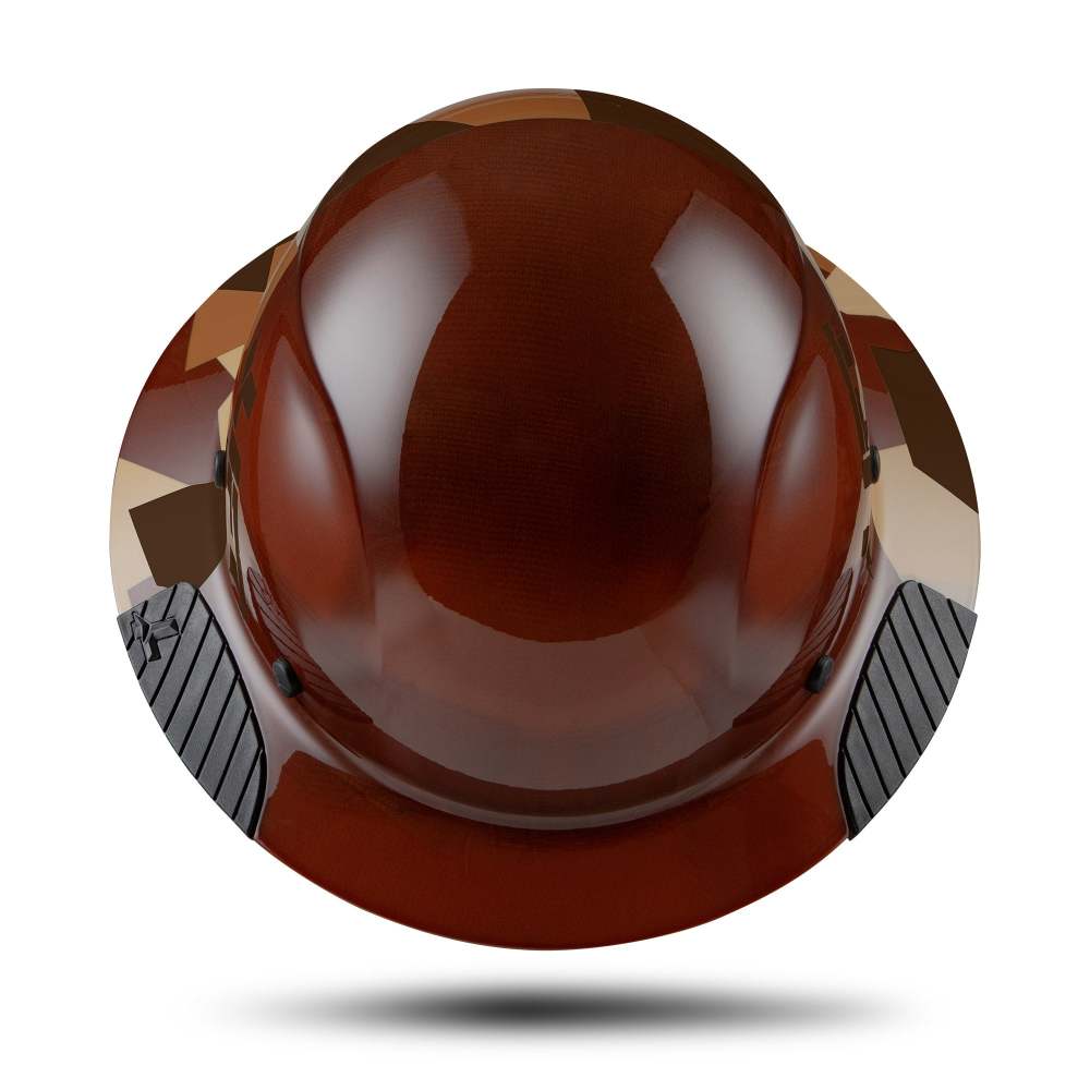Lift Safety Hard Hat DAX FIFTY50 Desert Camo FiberResin Full Brim - Ascmtools
