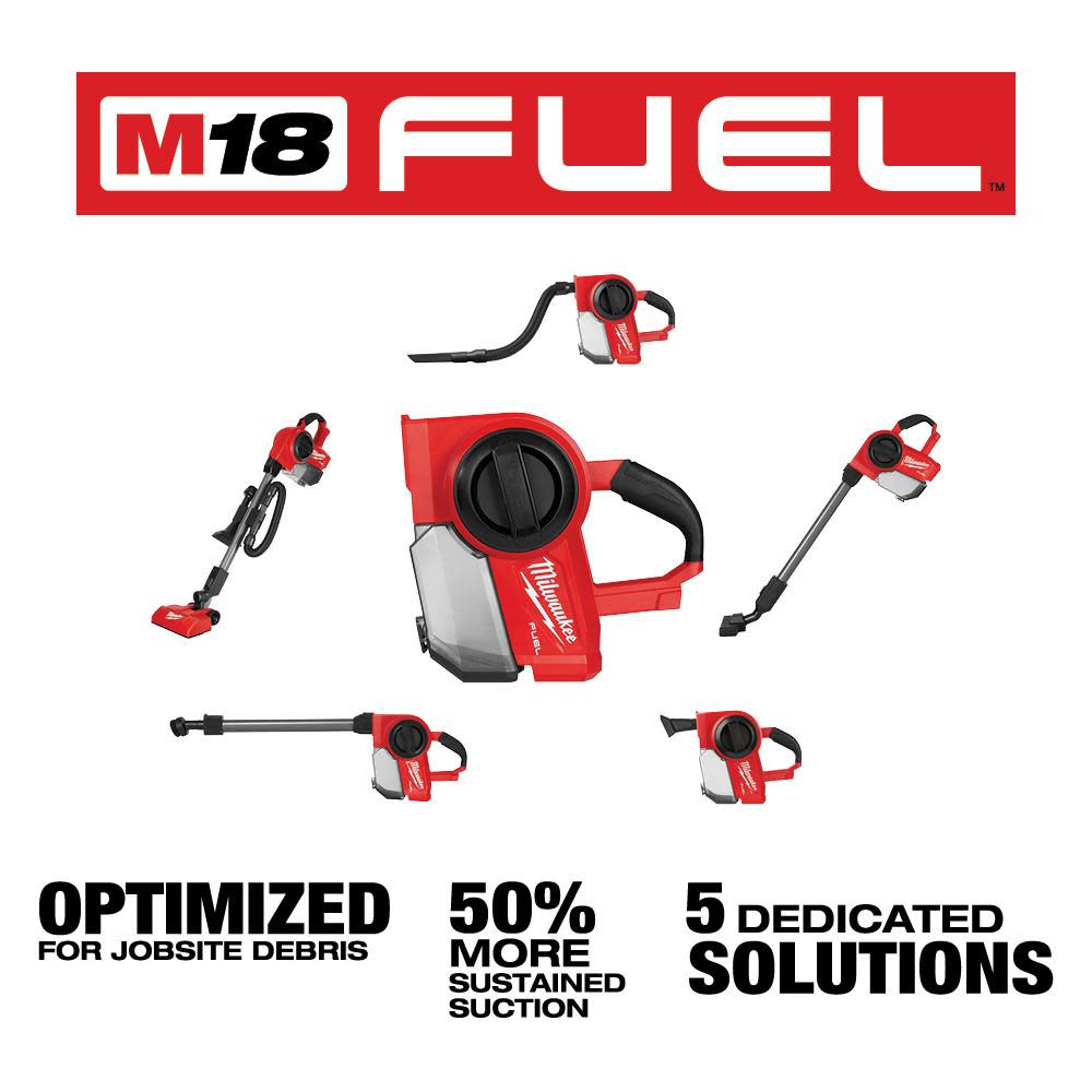 Milwaukee M18 FUEL Compact Vacuum Reconditioned - Ascmtools