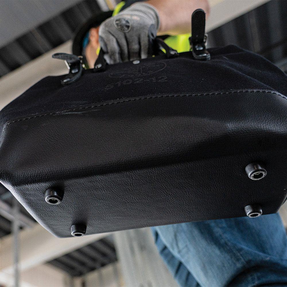 Klein Tools 12″ Canvas Tool Bag Black - Ascmtools