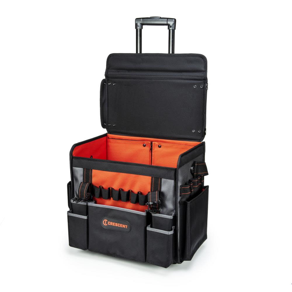 Crescent 18″ Tradesman Rolling Tool Bag - Ascmtools