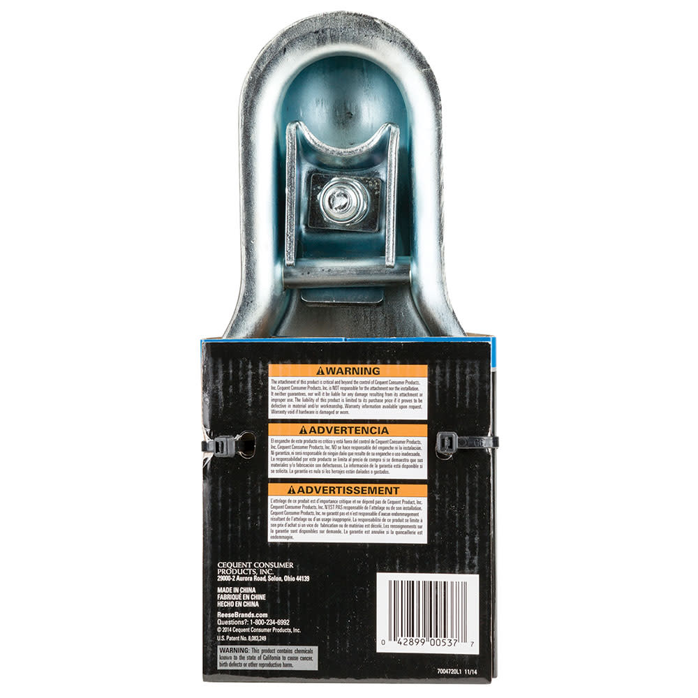 Reese Dual Fit Fas Lok 2″ 3500 lbs Class II Straight Coupler - Ascmtools