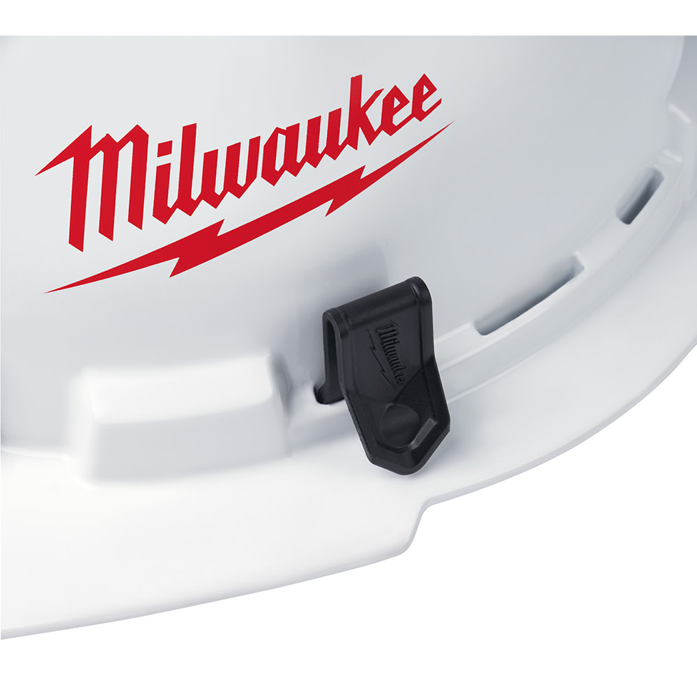 Milwaukee Front Brim Hard Hat with BOLT Accessories Type 1 Class E - Ascmtools