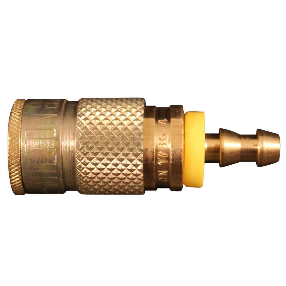 Milton 1786-4 1/4″ Hose Barb T Style Push On and Lock Coupler - Ascmtools