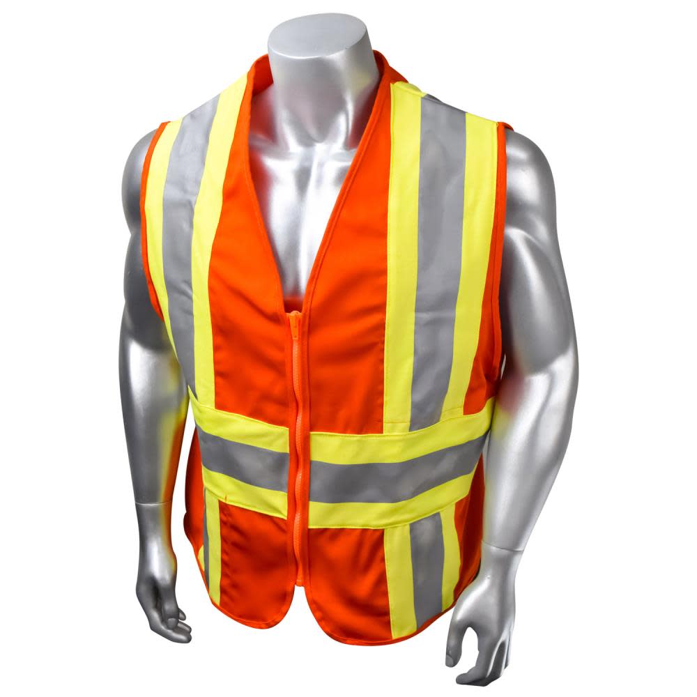 Radians Safety Vest Fire-Resistant Volcore Custom Type O Class 1 Vest Orange 2X - Ascmtools