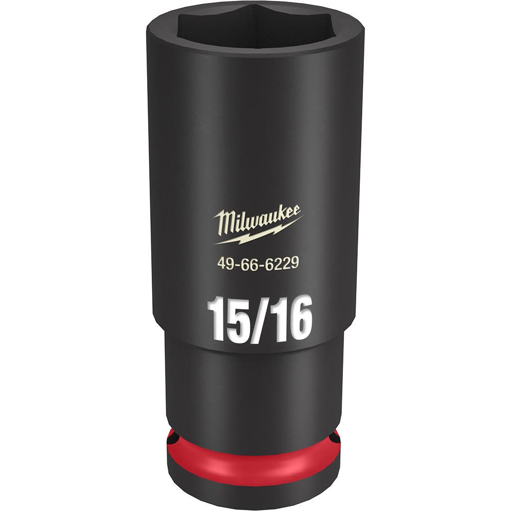 Milwaukee Impact Socket 1/2″ Drive 15/16″ Deep 6 Point - Ascmtools