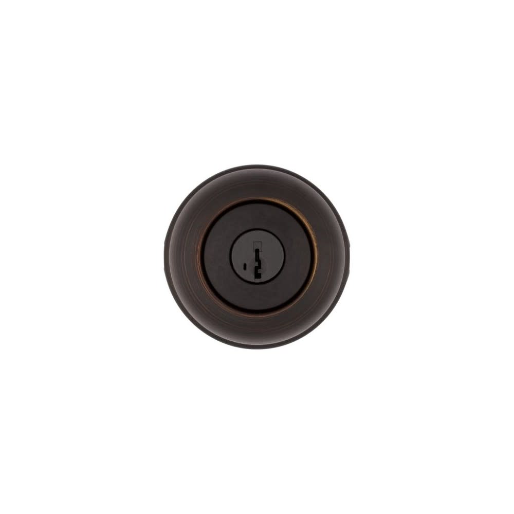 Kwikset Venetian Bronze Signature Series Keyed Entry Juno Door Knob - Ascmtools