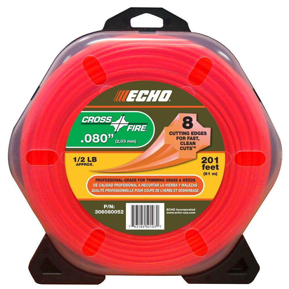 Echo .080In 1/2LB Spool Crossfire - Ascmtools