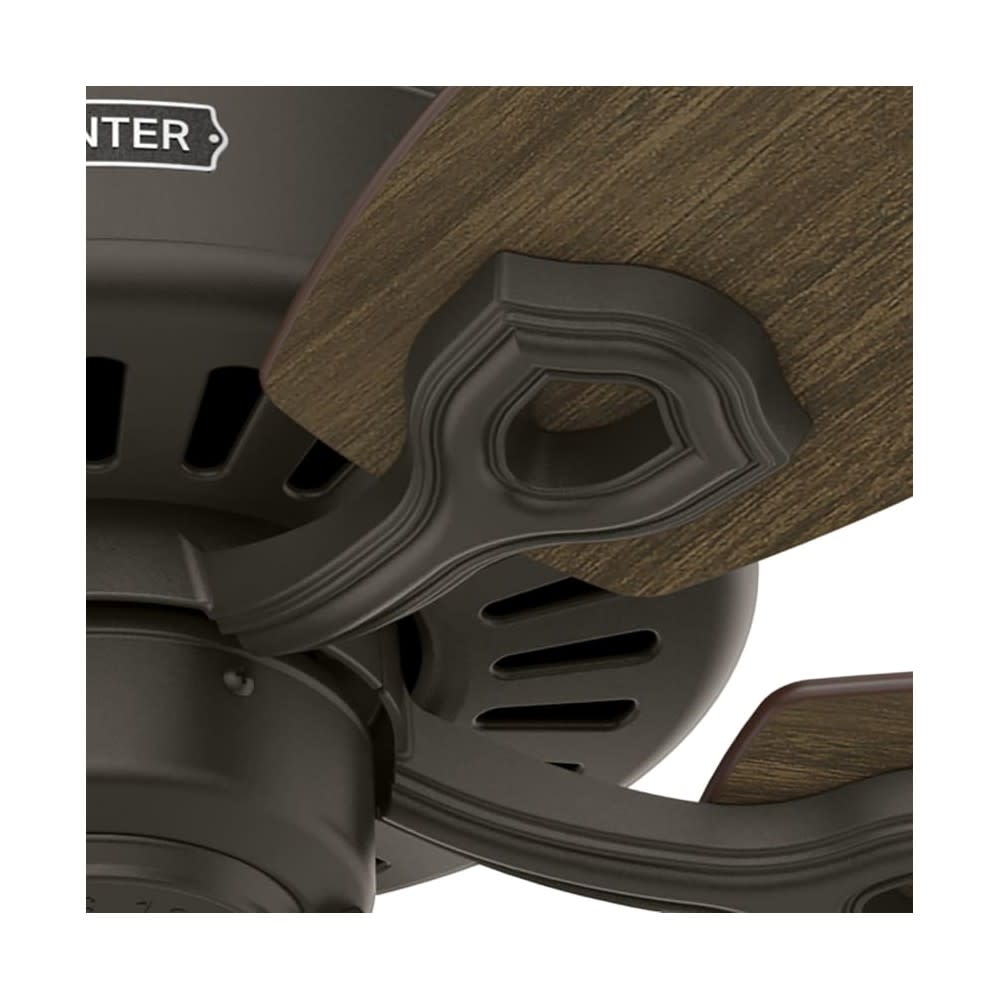 Hunter Fan Builder Elite Ceiling Fan 52″ Bronze Brazilian Cherry - Ascmtools