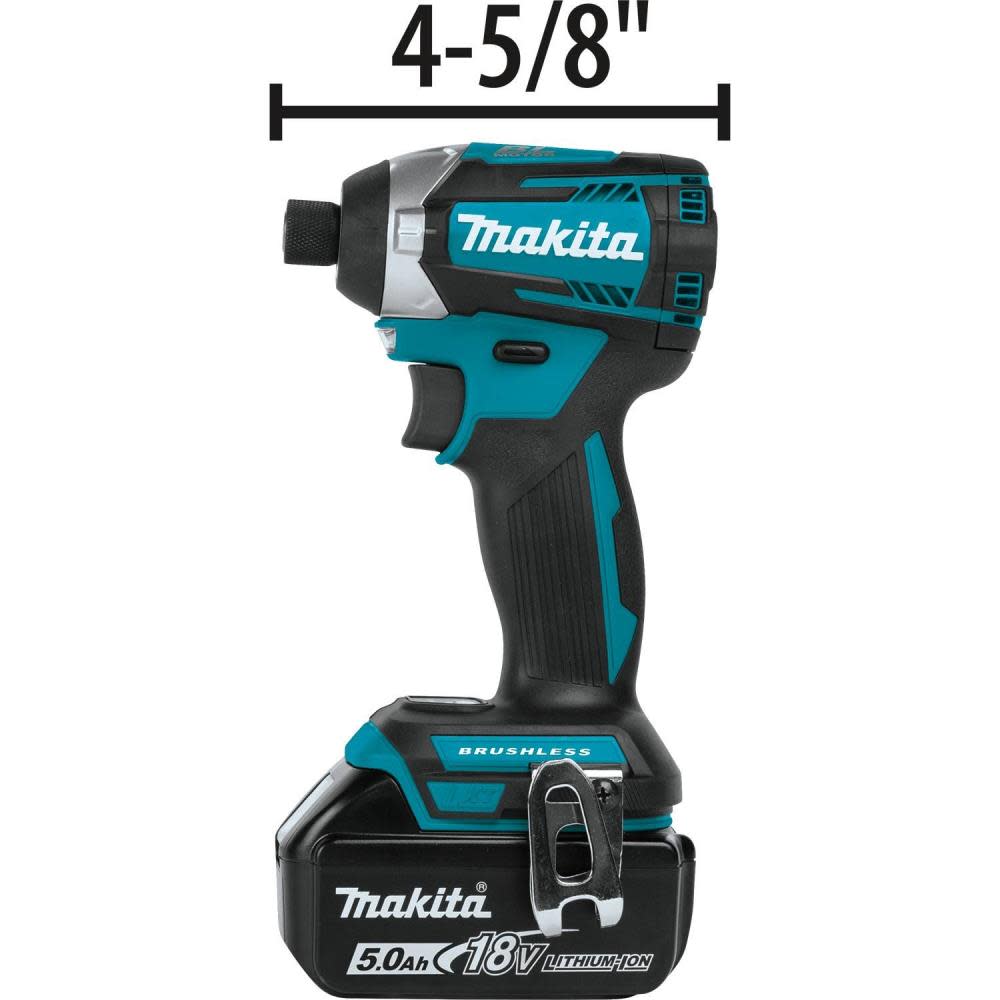 Makita 18V LXT Lithium-Ion Brushless Cordless 3-Pc. Combo Kit (5.0Ah) - Ascmtools
