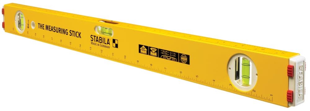 Stabila 24 In. Model 80A-2 Measuring Stick Level - Ascmtools