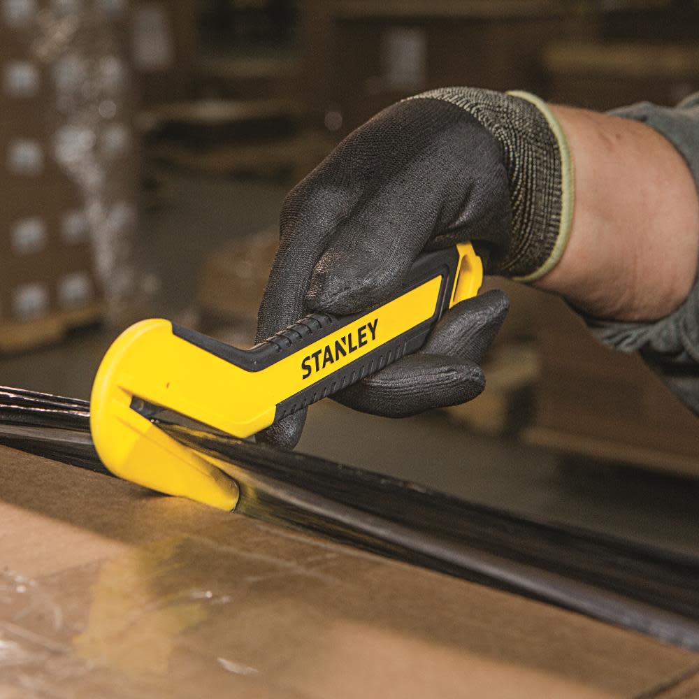 Stanley Single-Sided Round Tip Bi-Material Pull Cutter-10 Pack - Ascmtools