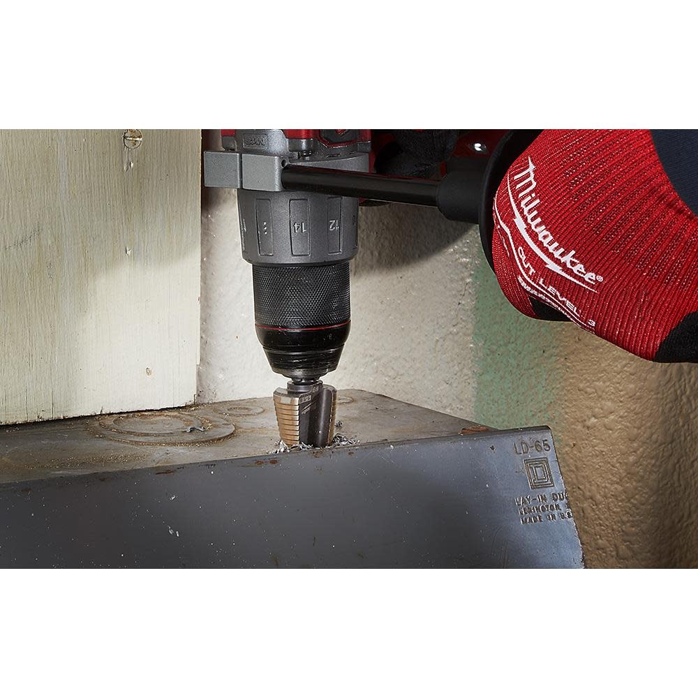 Milwaukee Cobalt Step Drill Bit #9 1/8-1-1/8″ - Ascmtools