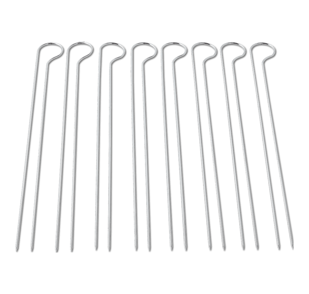 Weber Grilling Barbecue Skewers Set 8pc - Ascmtools