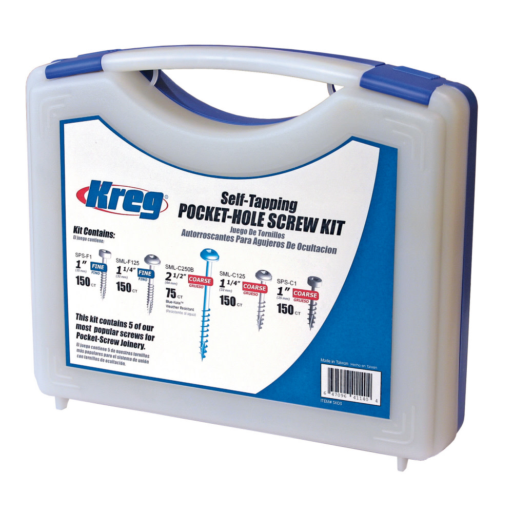 Kreg Screw Kit - Ascmtools