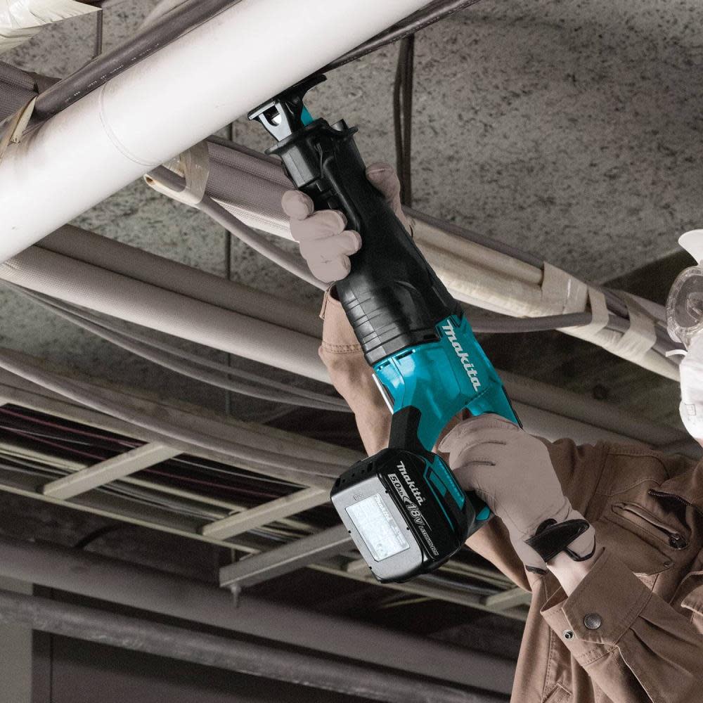 Makita 18V LXT Lithium-Ion Brushless Cordless Recipro Saw Kit (5.0Ah) - Ascmtools