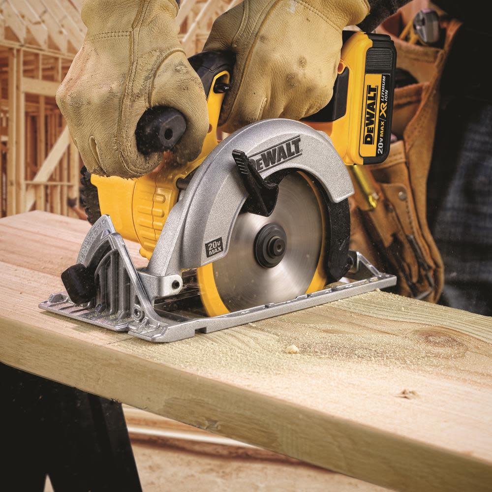 DEWALT 20V Max 6 1/2″ Circular Saw with Brake & Magnesium Shoe Bare Tool - Ascmtools