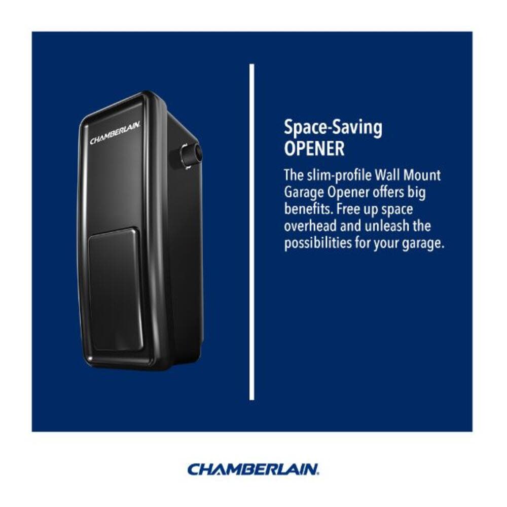 Chamberlain Wall Mounted Ultra Quiet Garage Door Opener - Ascmtools