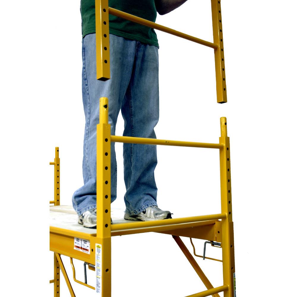 Werner 6 Ft. Steel Rolling Scaffold - Ascmtools