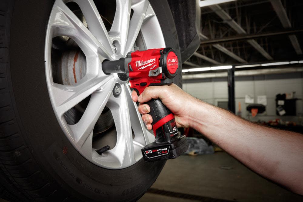 Milwaukee M12 FUEL Stubby 3/8 in. Impact Wrench (Bare Tool) Reconditioned - Ascmtools