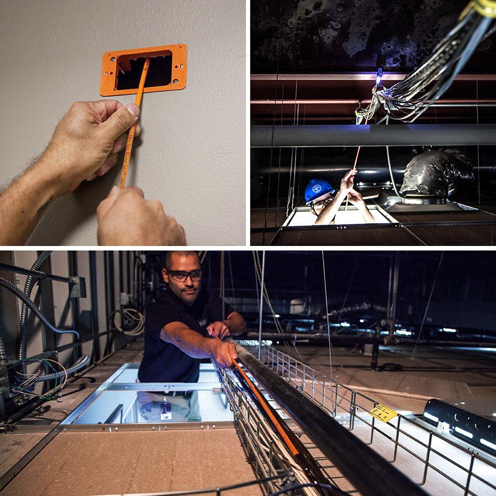 Klein Tools 12′ (3.7 m) Lo-Flex Fish Rod Set - Ascmtools