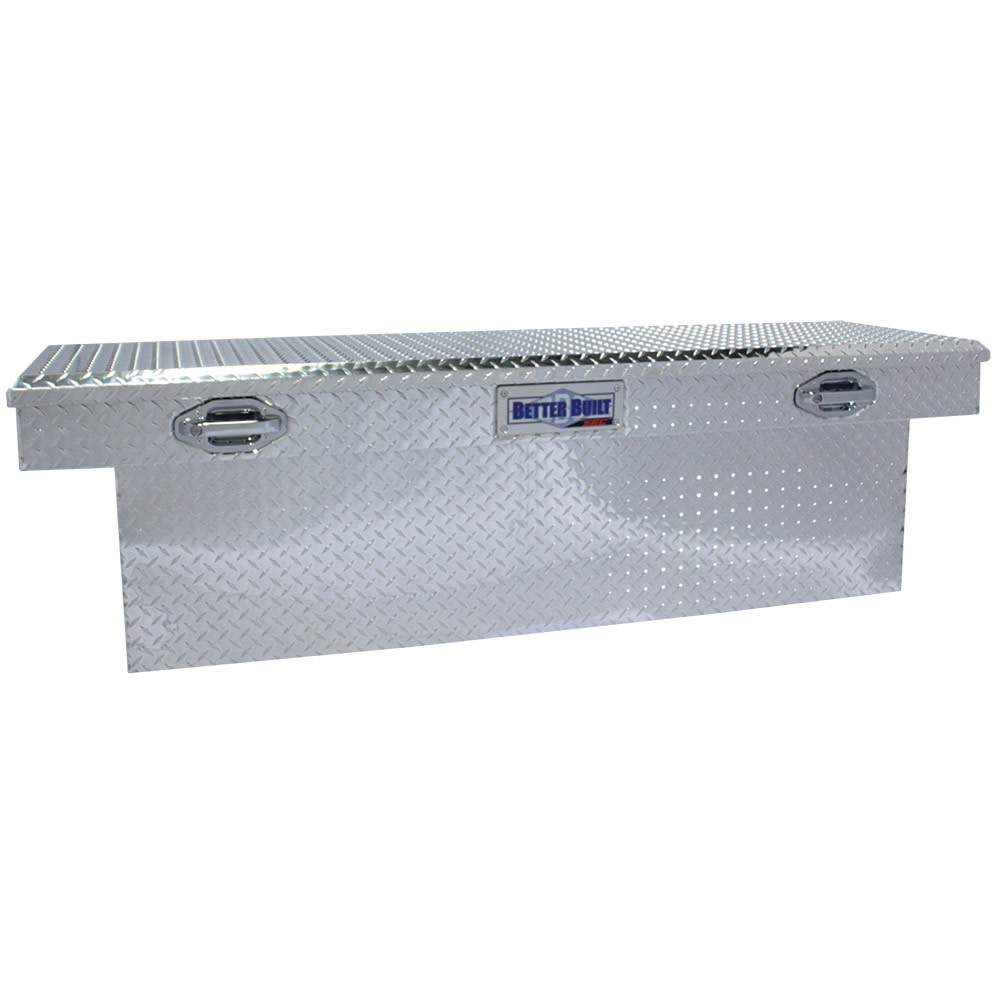 Better Built 63″ SEC Saddle Truck Tool Box DEEP BRITE ALUMINUM - Ascmtools