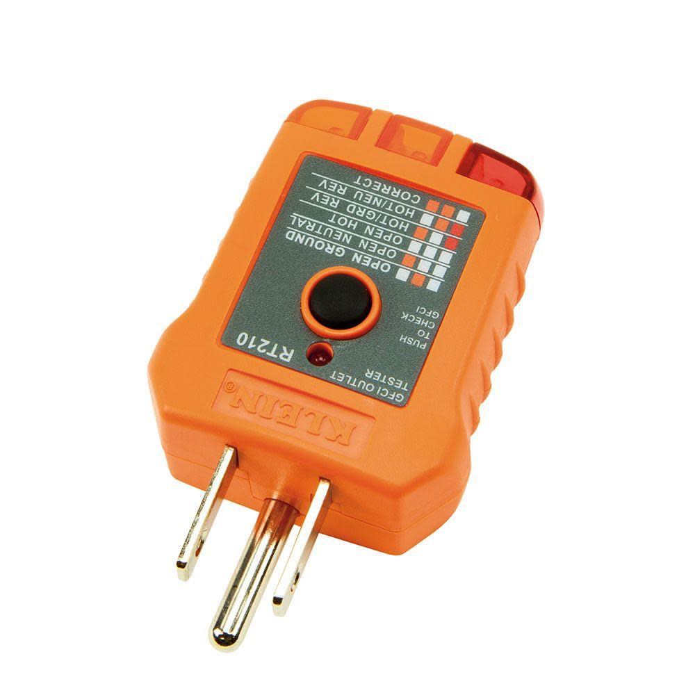 Klein Tools GFCI Receptacle Tester - Ascmtools