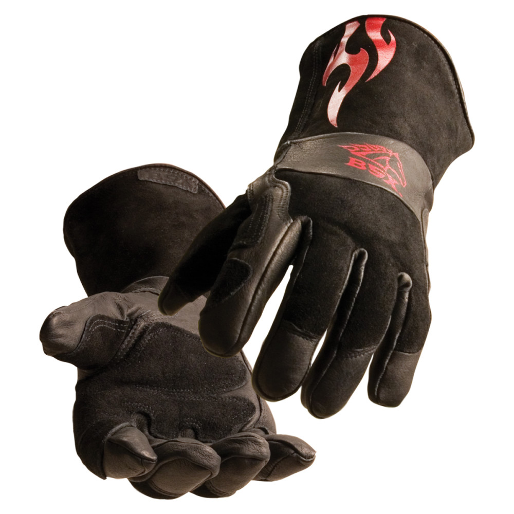 Black Stallion Advanced Fit Stick Welding Glove 2X - Ascmtools