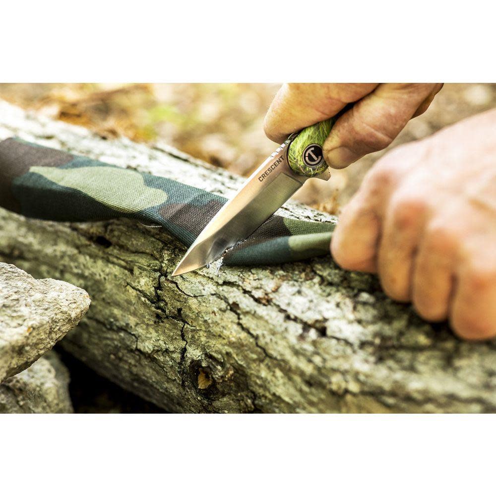 Crescent Wiss Pocket Knife and Shear Set Camo 2pc - Ascmtools