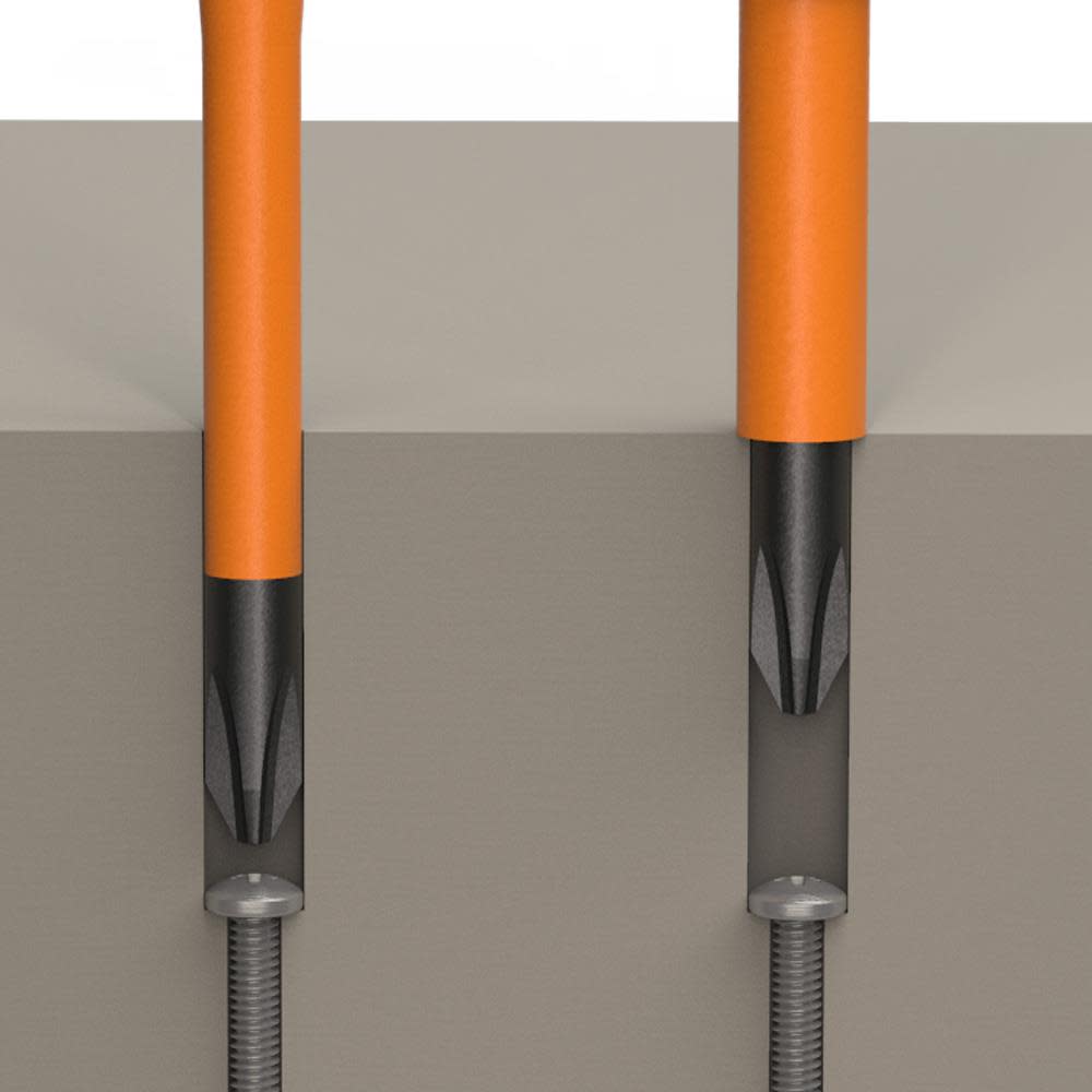 Klein Tools Screwdriver Blades Insulated 2-Pk - Ascmtools