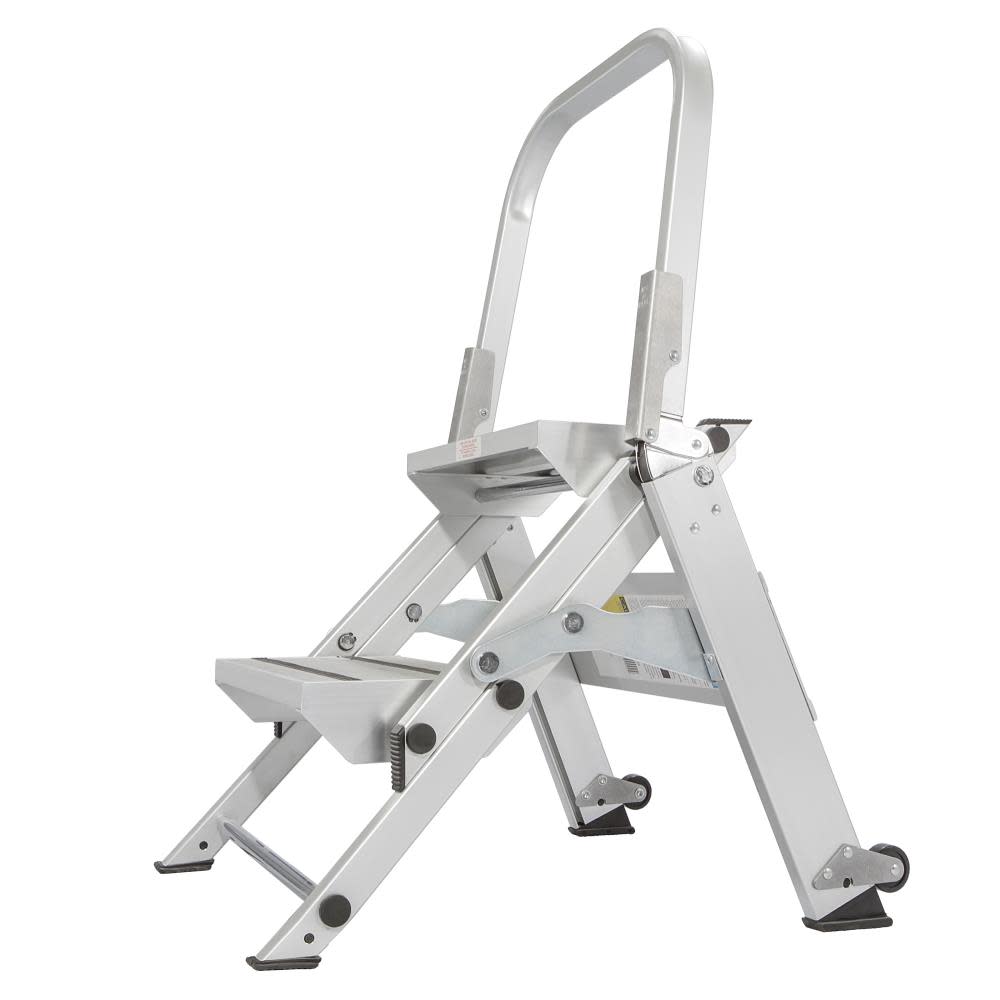 Xtend and Climb 2 Step Aluminum 300-Lb Type IA Step Ladder - Ascmtools