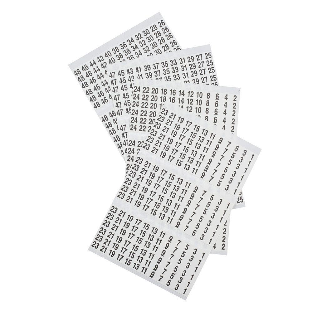 Klein Tools Wire Marker Book 1-48 - Ascmtools