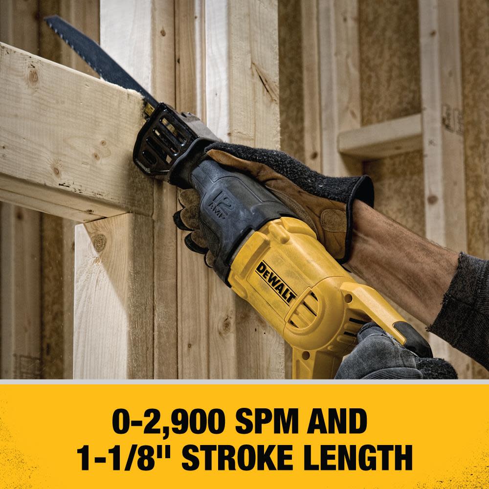 DEWALT 12 A Corded Reciprocating Saw - Ascmtools