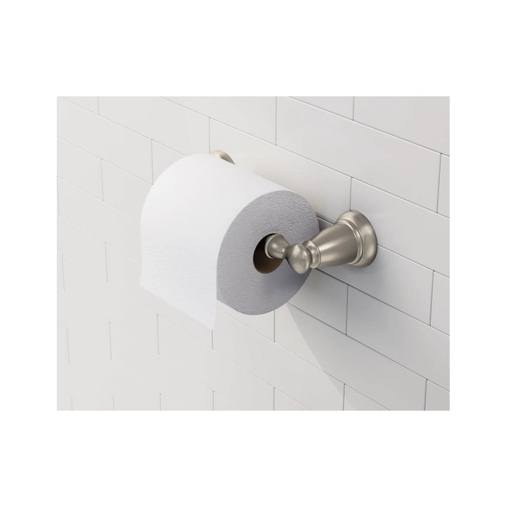 Moen Banbury Toilet Paper Holder Brushed Nickel Pivoting - Ascmtools