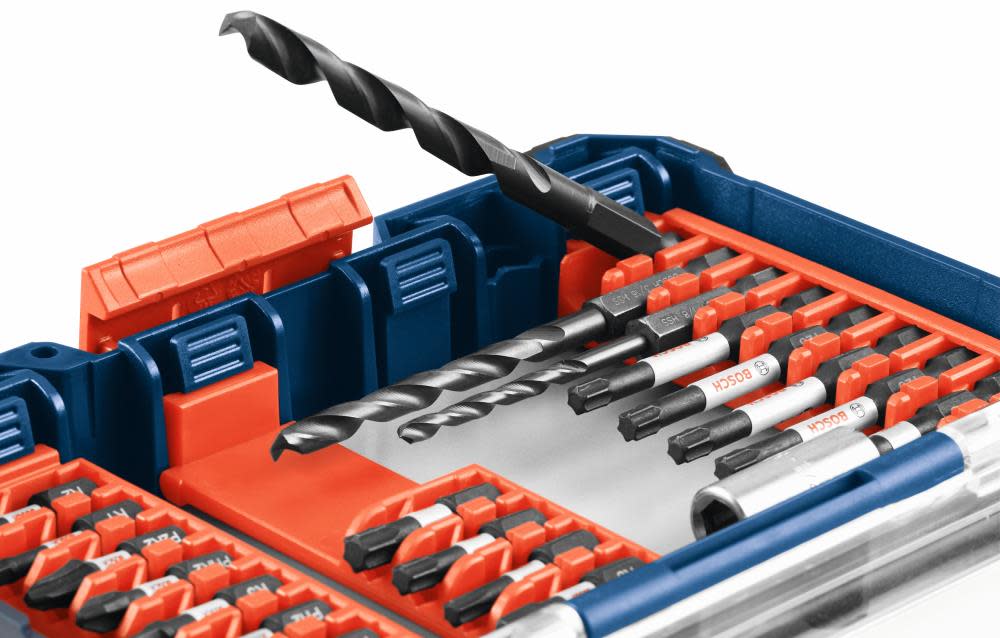Bosch 8 pc. Impact Tough Phillips Square and Torx 2 In. Power Bits with Clip for Custom Case System - Ascmtools