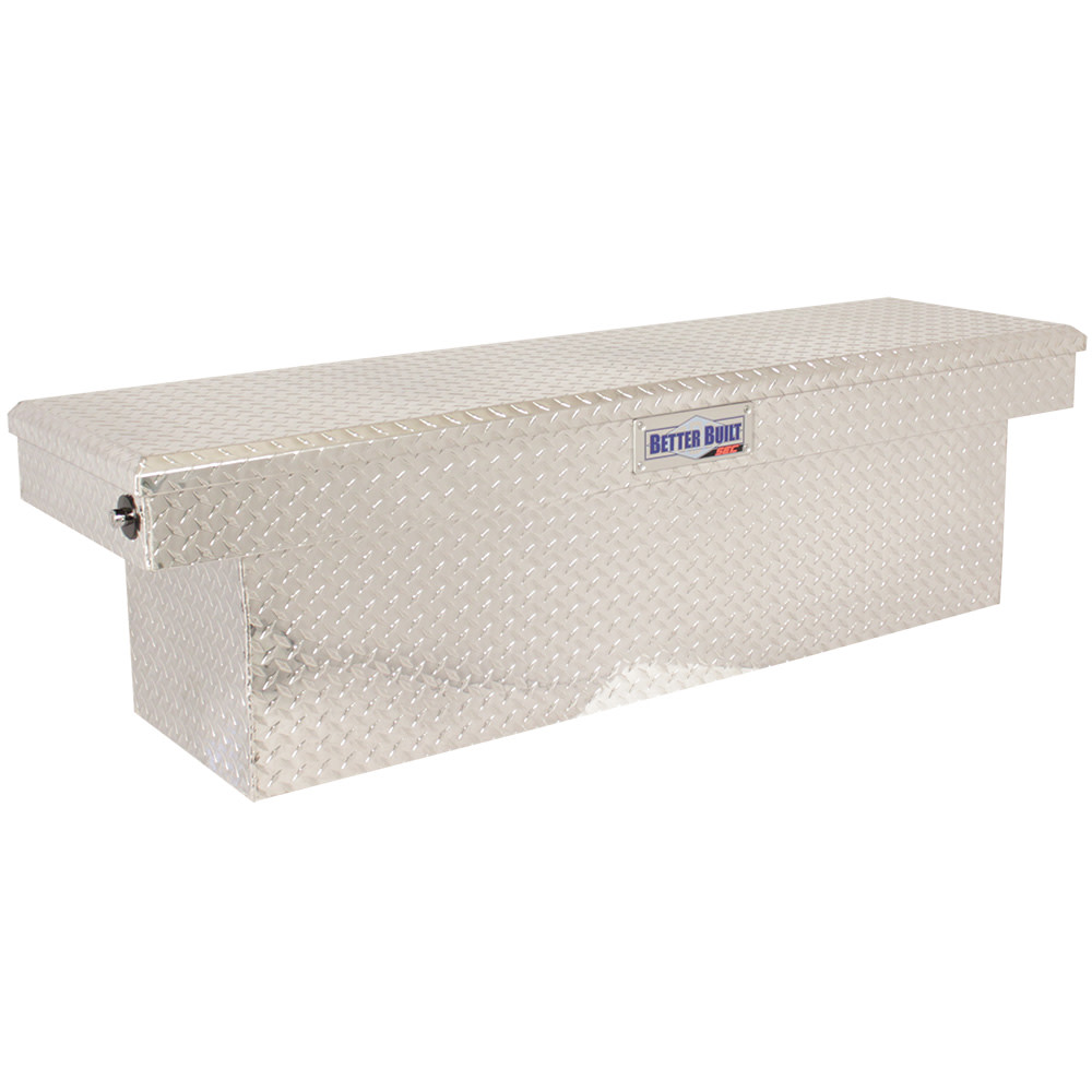 Better Built 61.5″ Push Button Saddle Truck Tool Box DEEP BRITE ALUMINUM - Ascmtools