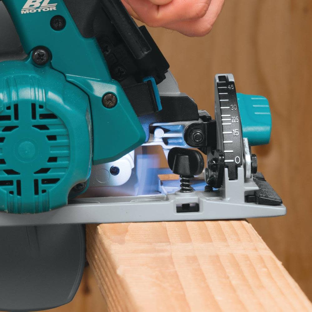Makita 18V LXT Lithium-Ion Brushless Cordless 6-1/2 in. Circular Saw (Tool only) - Ascmtools