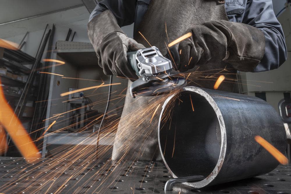 Metabo 4.5″ Angle Grinder – 11500 RPM – 7.0 AMP with Lock-On - Ascmtools