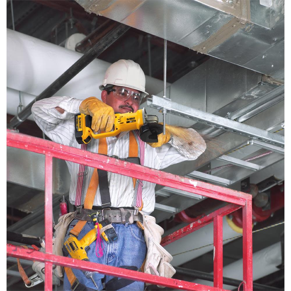 DEWALT 20V MAX 4 1/2 Cut Off Tool with 5Ah Kit with Bag Bundle - Ascmtools