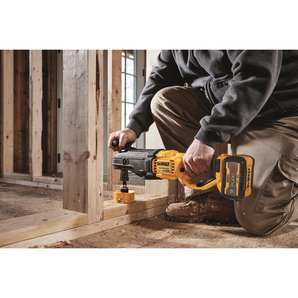 DEWALT 60V MAX Stud and Joist Drill Kit Brushless Quick-Change Chuck E-Clutch - Ascmtools