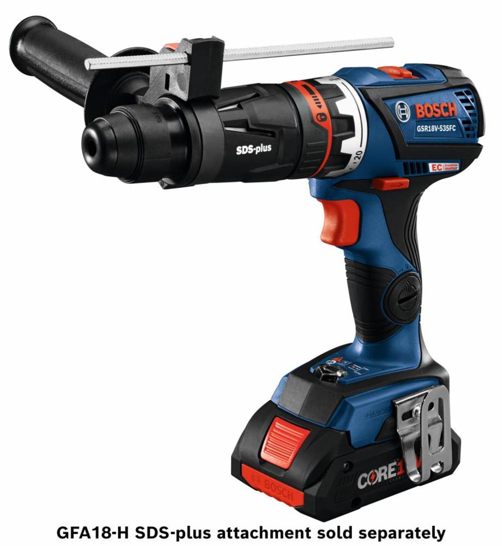 Bosch 18V EC Flexiclick 5-In-1 Drill/Driver System Kit - Ascmtools